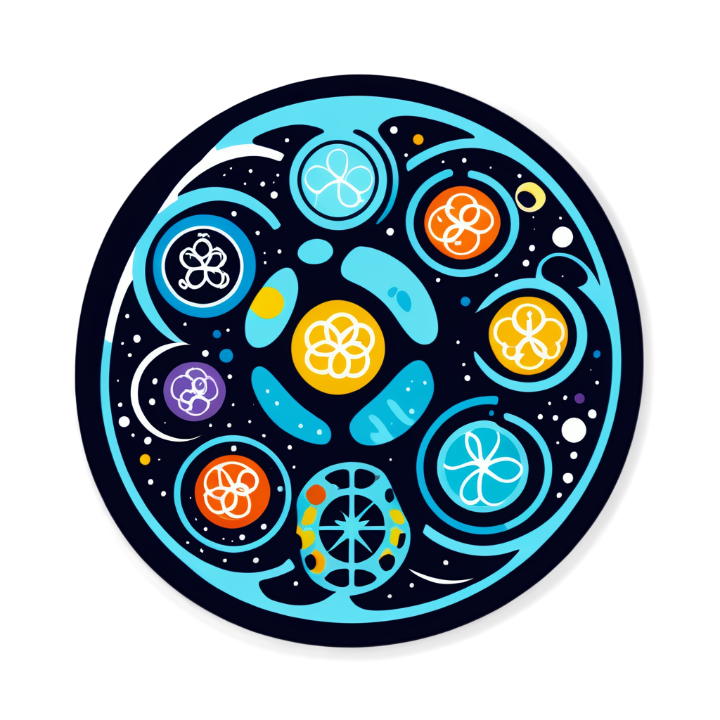 Cute Gallifreyan Sticker