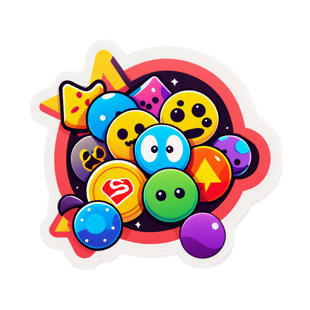 Games Sticker Ideas