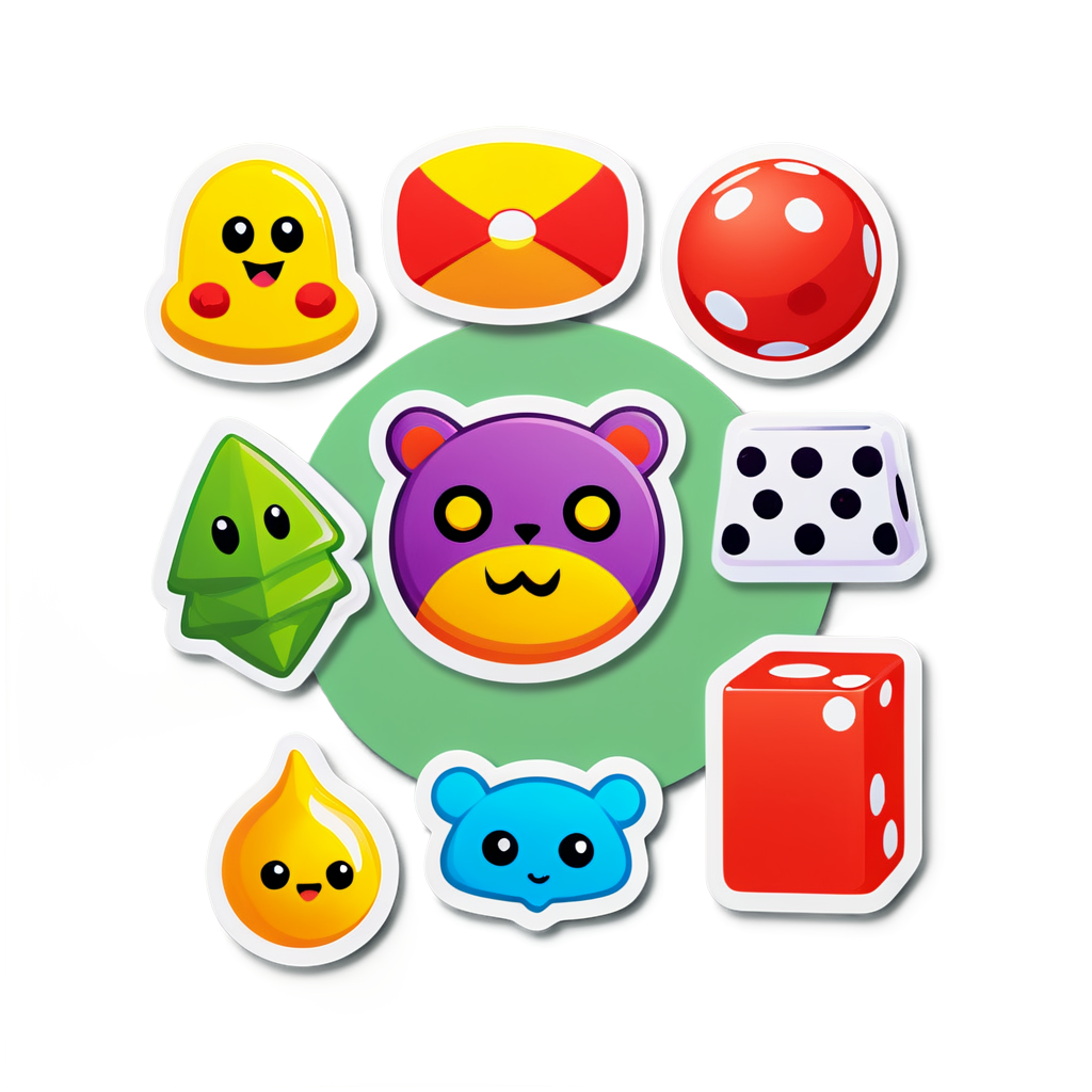 Games Sticker Ideas