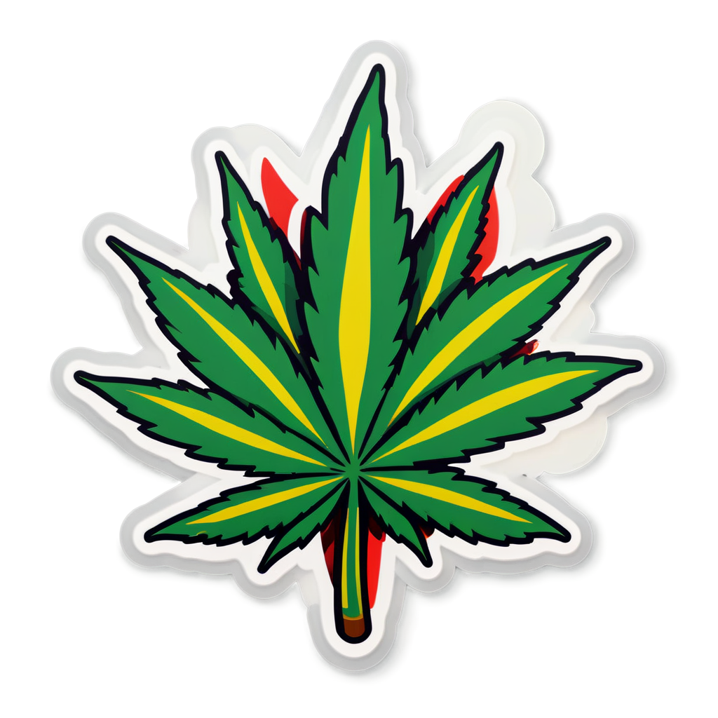 Ganja Sticker Collection