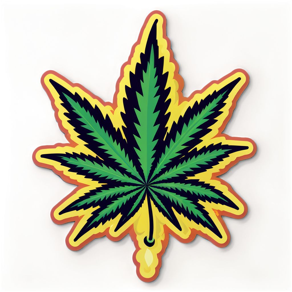 Ganja Sticker Collection