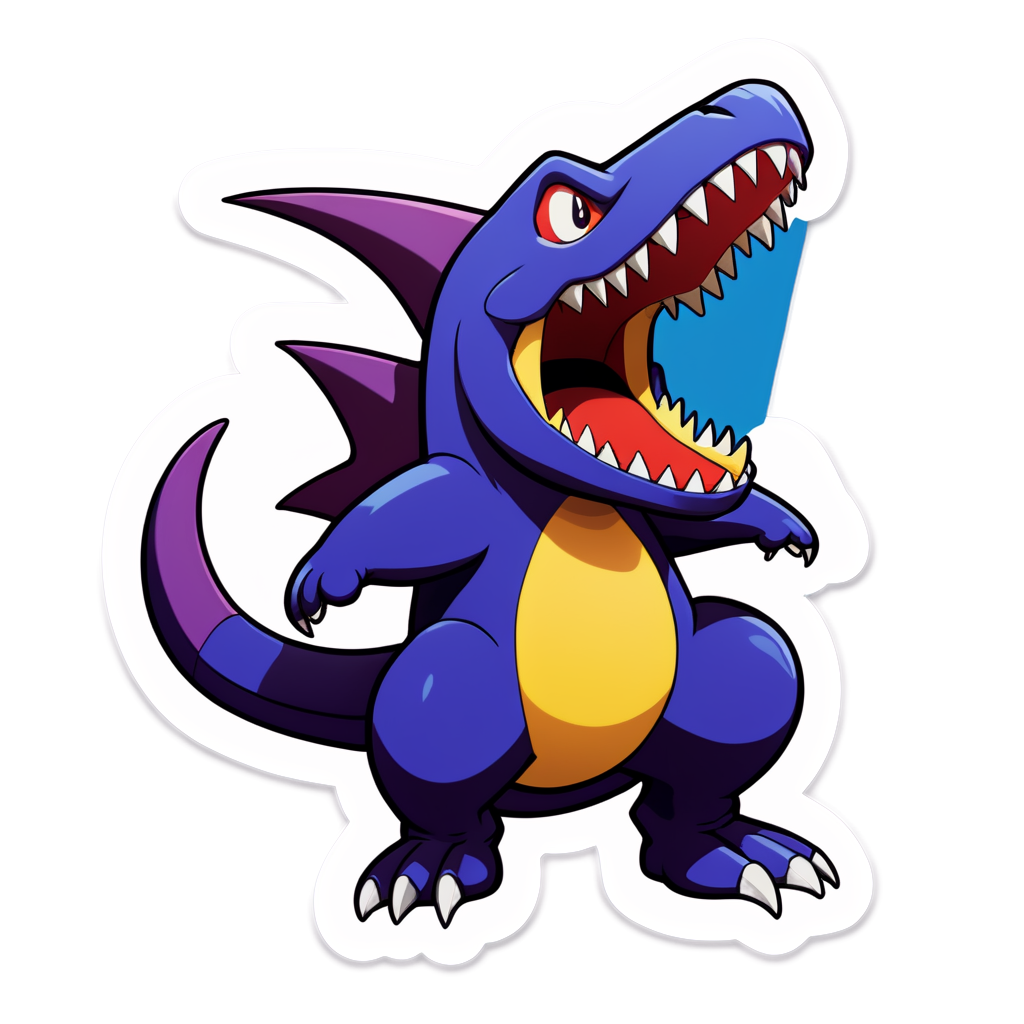 Garchomp Sticker Kit