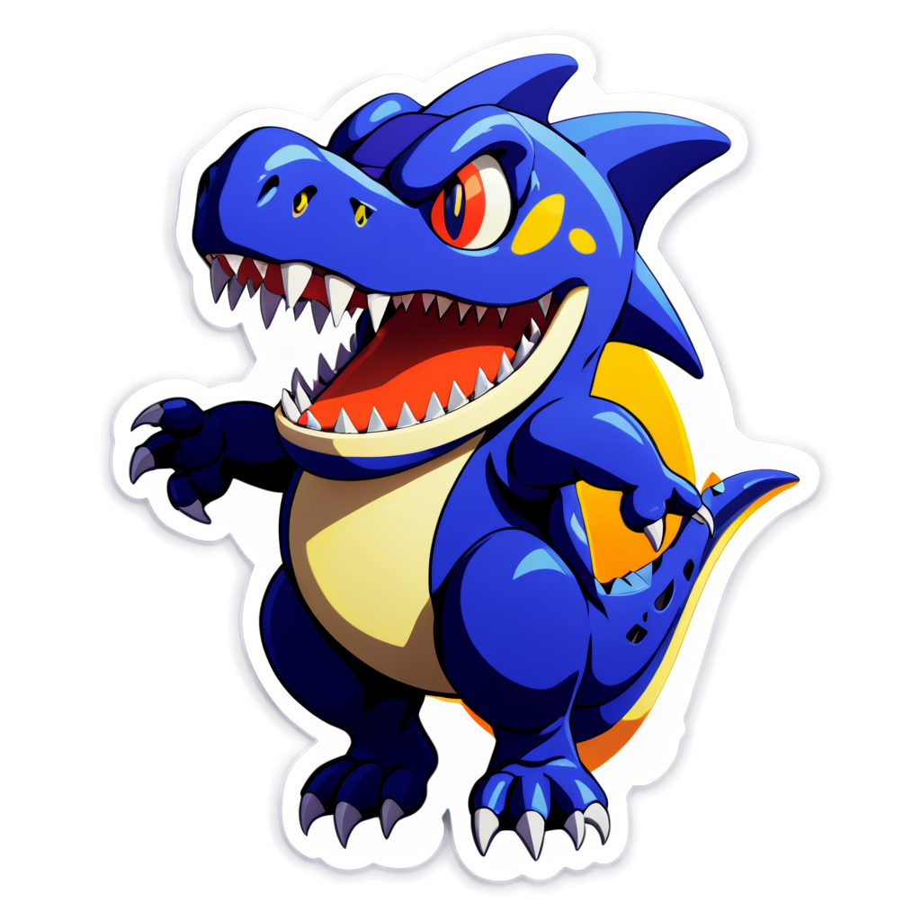 Garchomp Sticker Kit