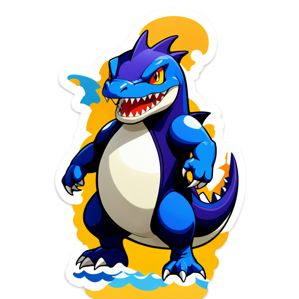 Garchomp Sticker Kit