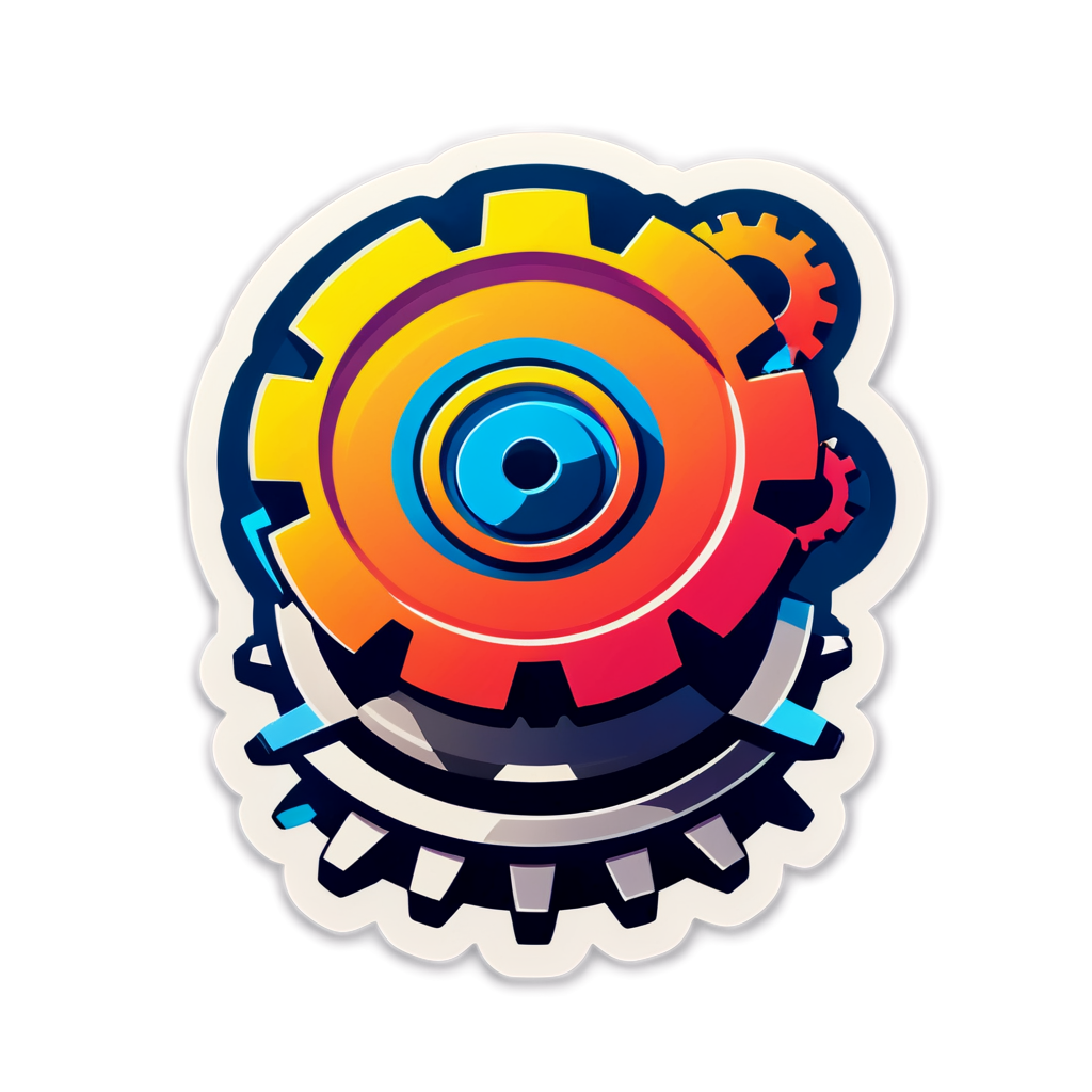 Cute Gearbox Sticker