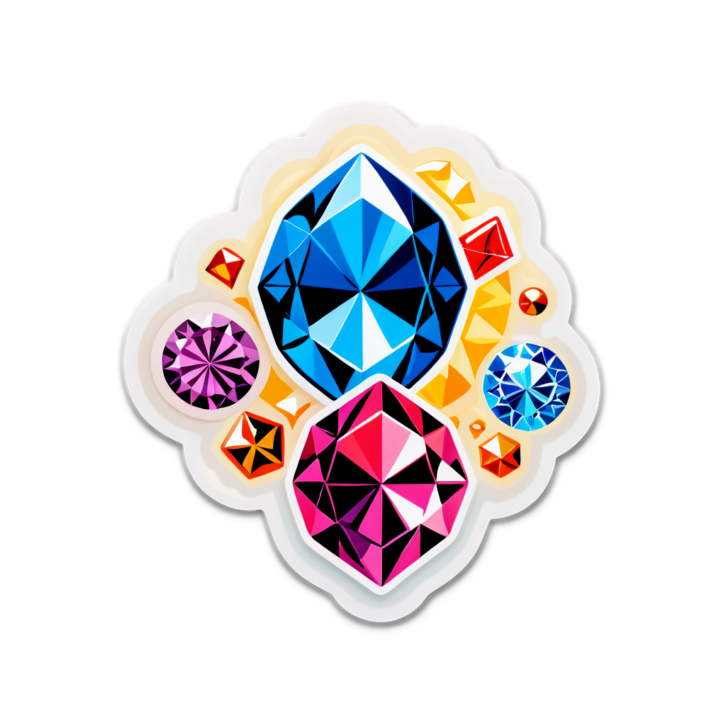 Gems Sticker Collection