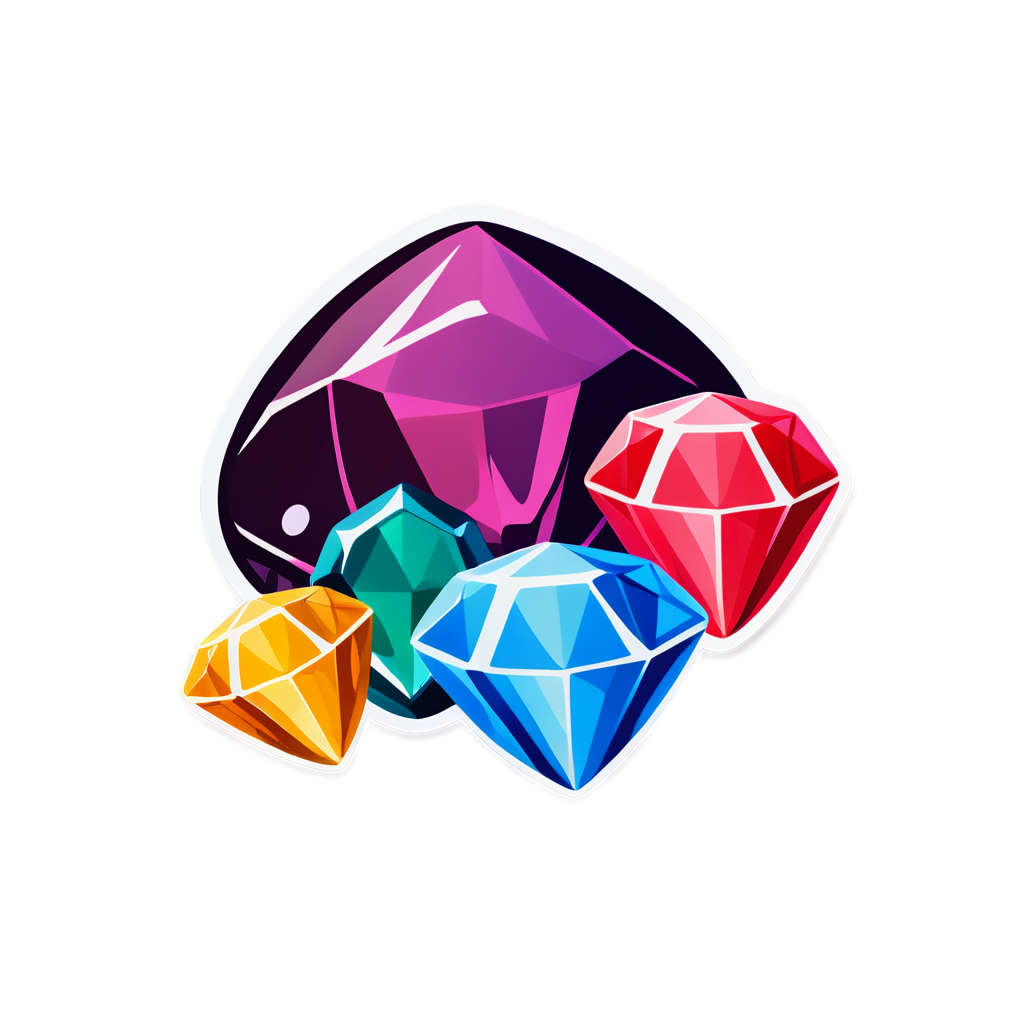 Gems Sticker Kit