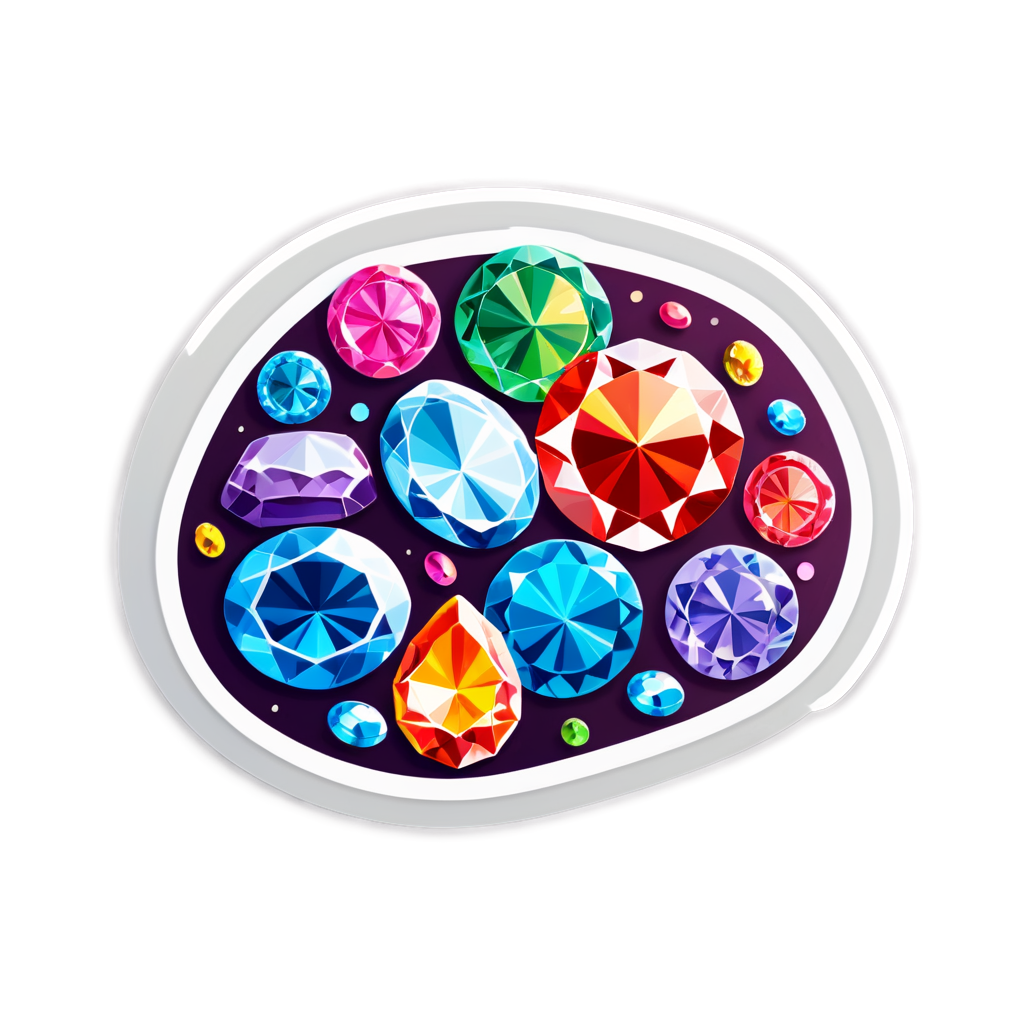 Gems Sticker Kit