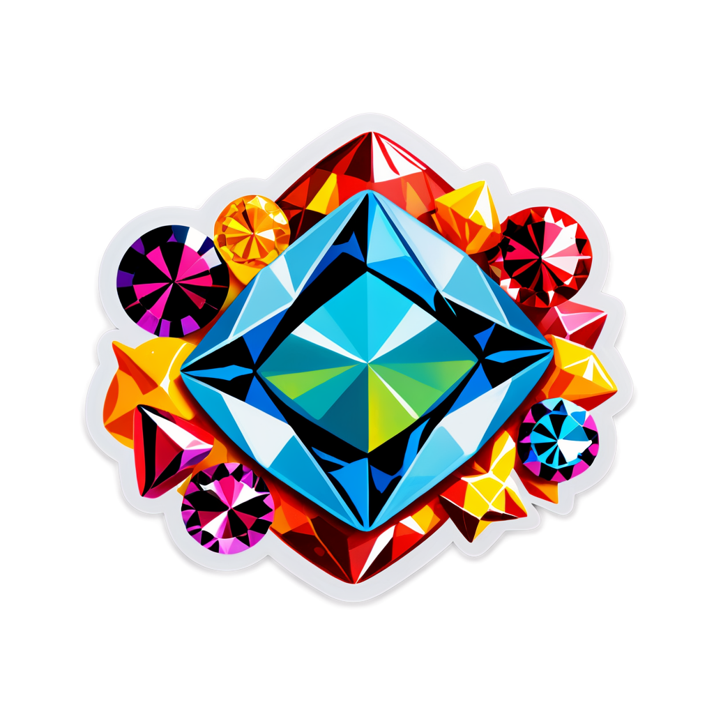 Gems Sticker Kit