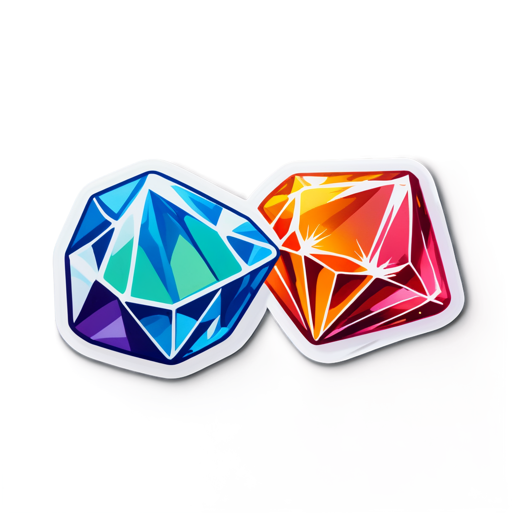 Gems Sticker Ideas