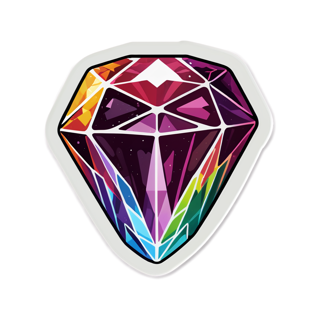 Gemstone Sticker Collection