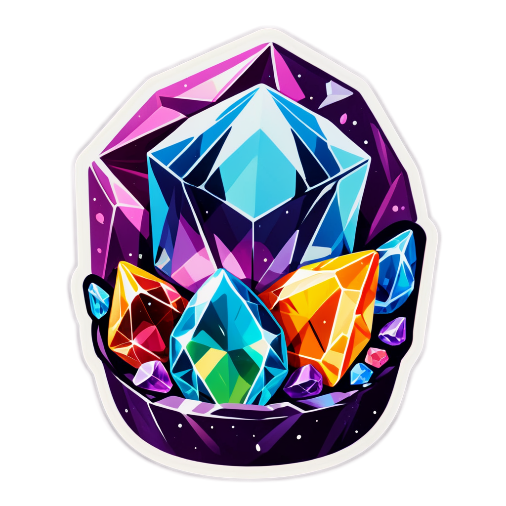 Gemstone Sticker Ideas