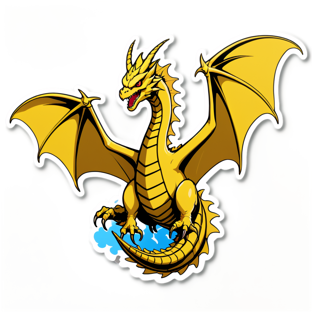 Ghidorah Sticker Collection