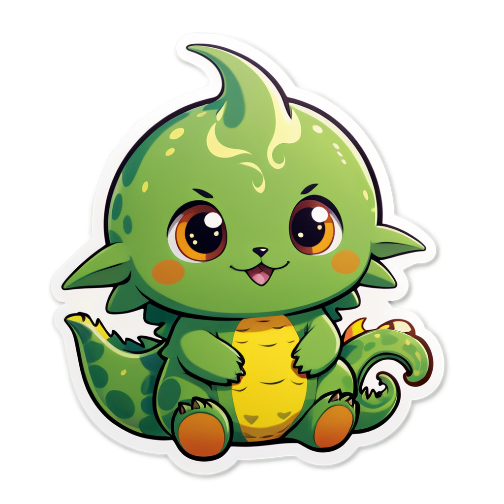 Cute Ghidra Sticker