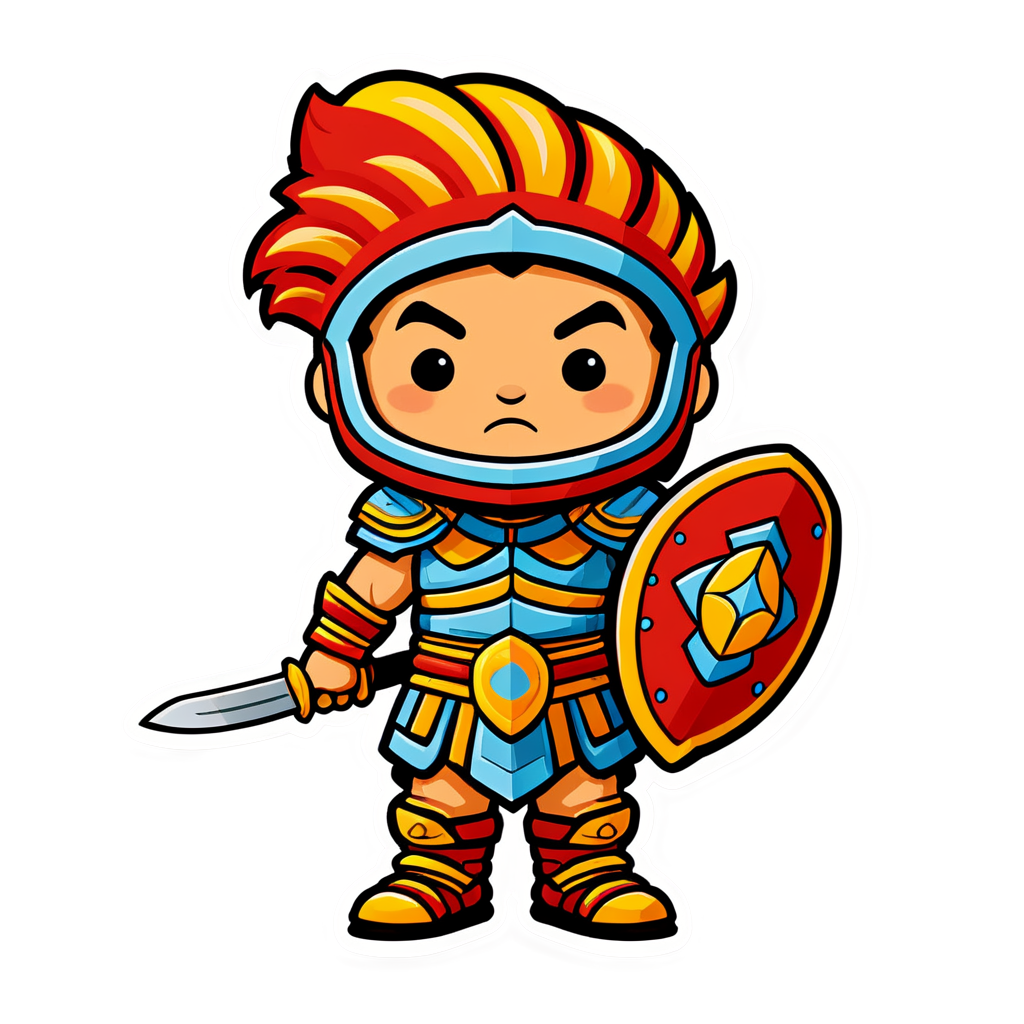 Gladiator Sticker Ideas