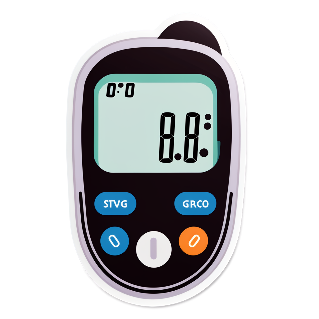 Glucometer Sticker Kit