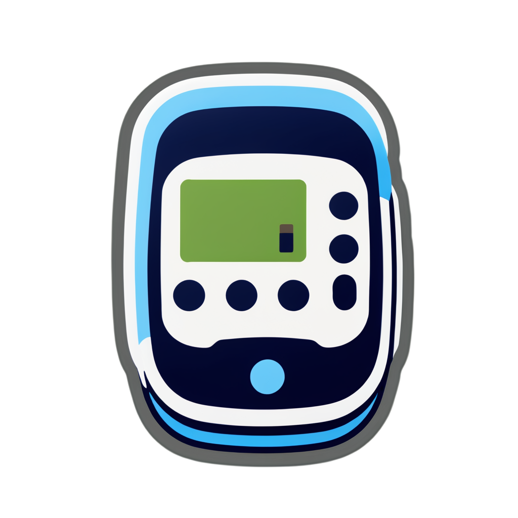 Glucometer Sticker Ideas