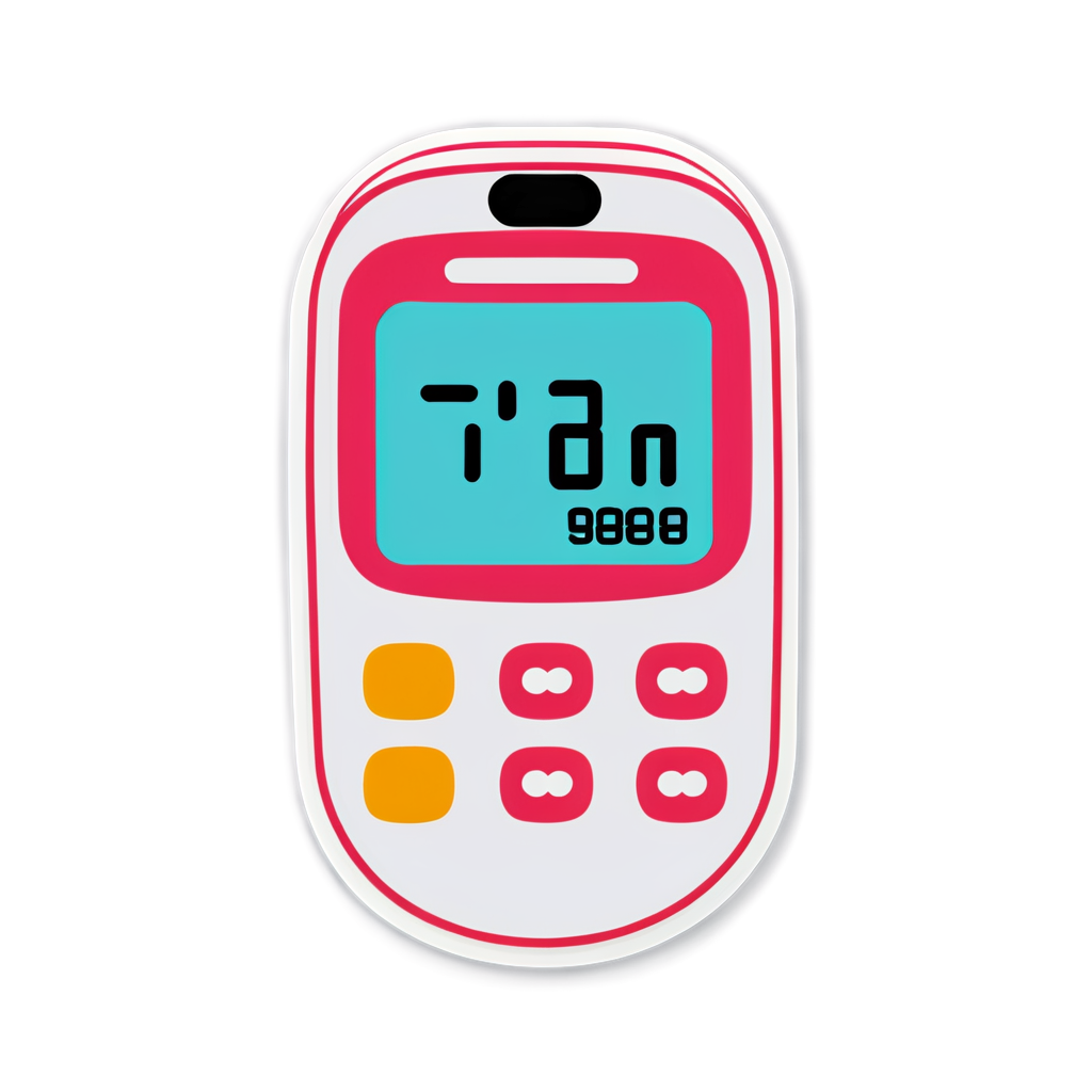 Glucometer Sticker Ideas