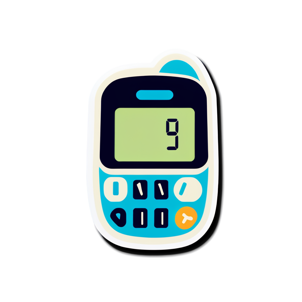 Glucometer Sticker Ideas