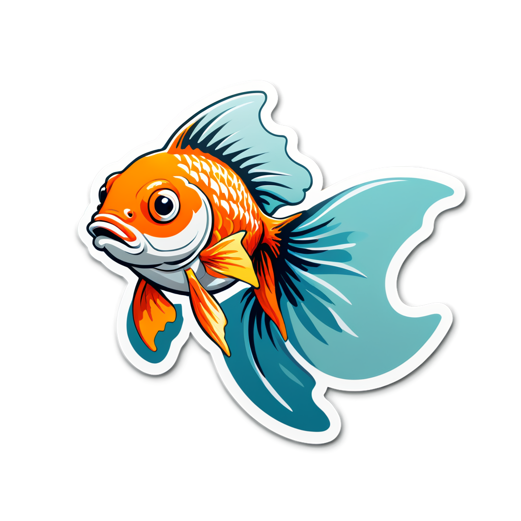 Goldfish Sticker Kit