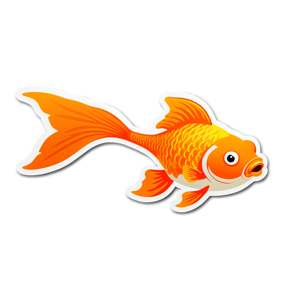 Goldfish Sticker Kit