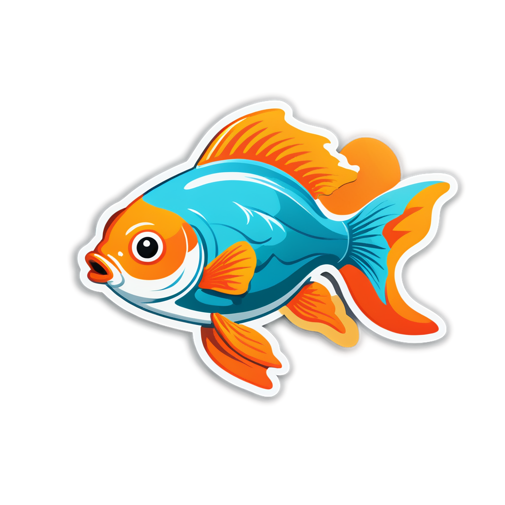 Goldfish Sticker Kit