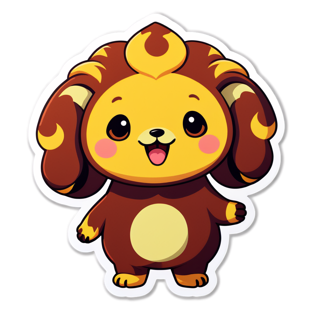 Cute Golosa Sticker