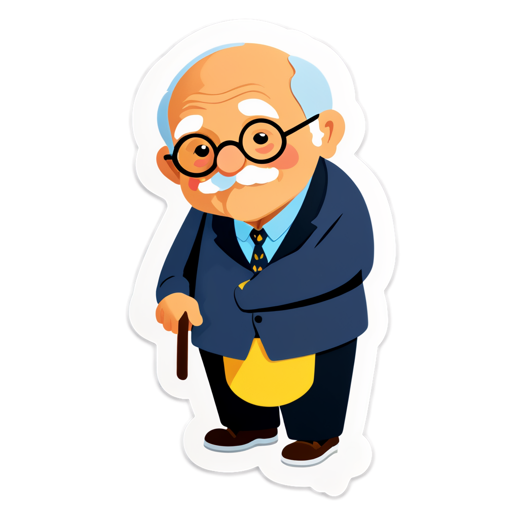 Grandpa Sticker Collection