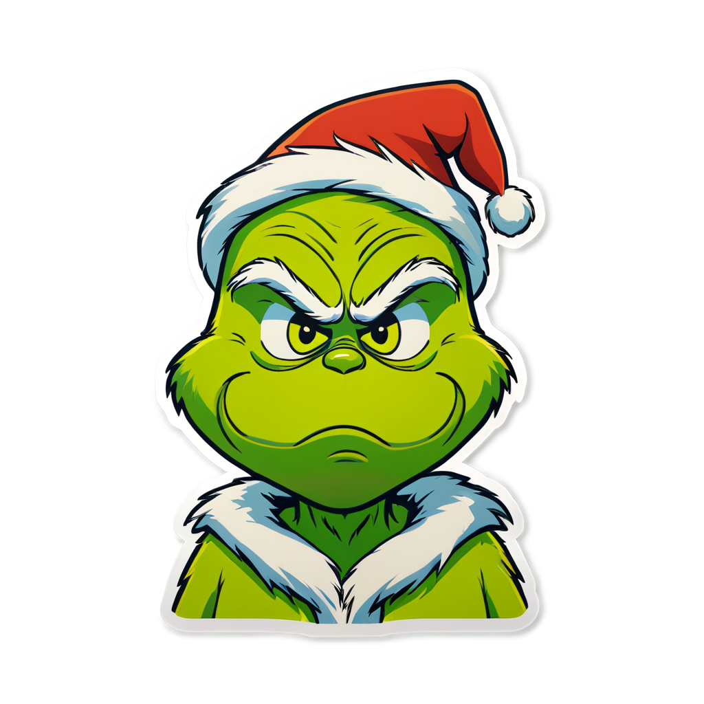 Grinch Sticker Ideas