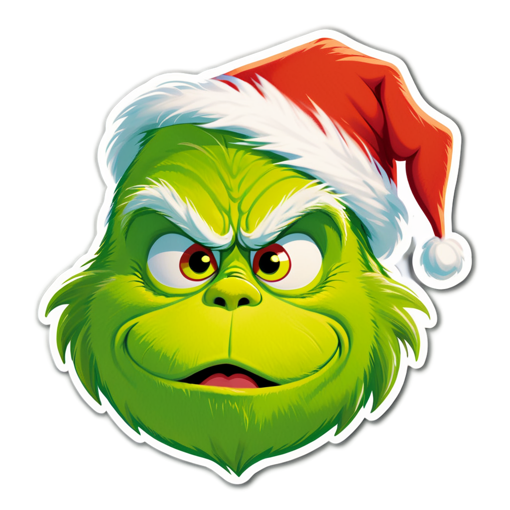 Grinch Sticker Ideas