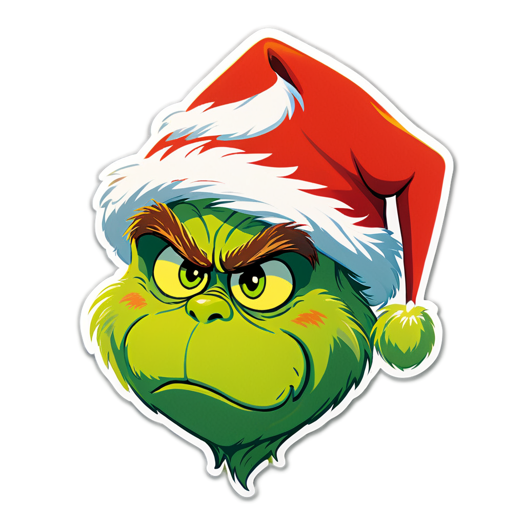 Grinch Sticker Ideas