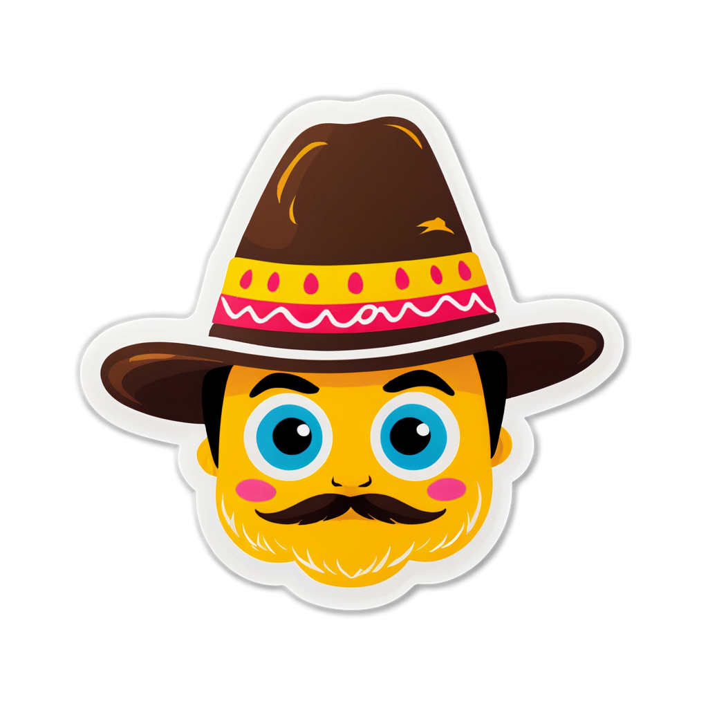 Cute Gringo Sticker