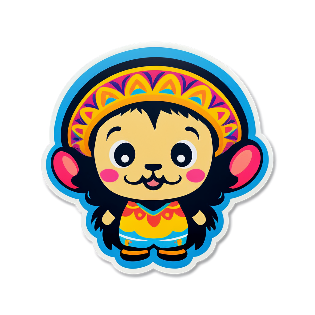 Cute Gringo Sticker