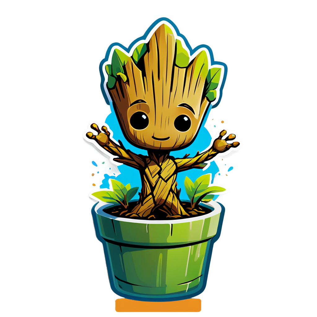 Groot Sticker Kit