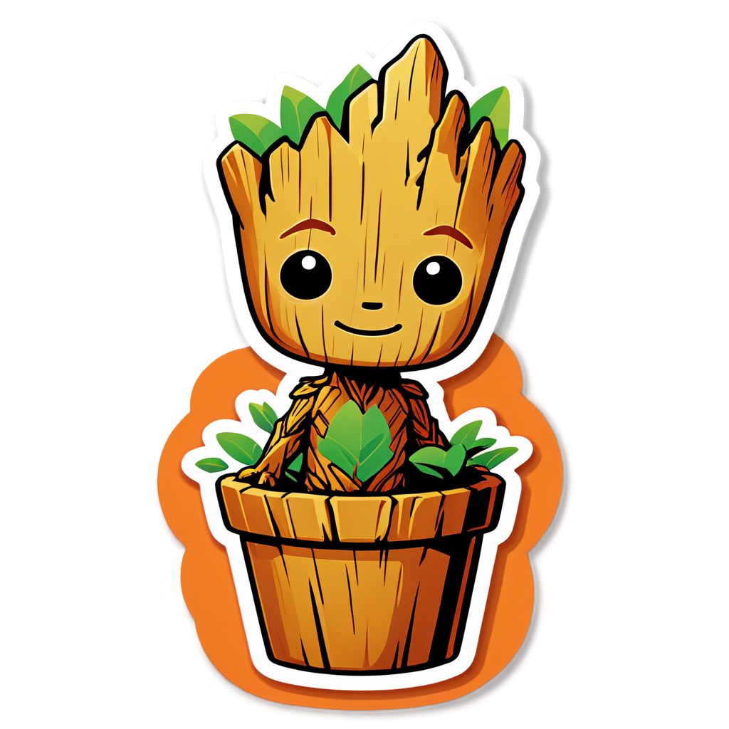 Groot Sticker Ideas