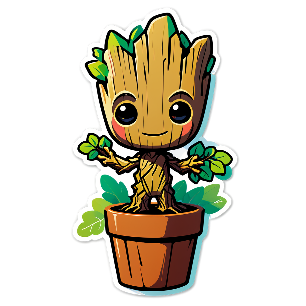 Groot Sticker Ideas