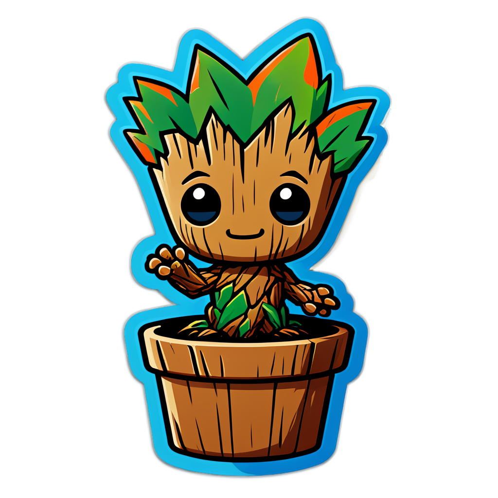 Groot Sticker Ideas