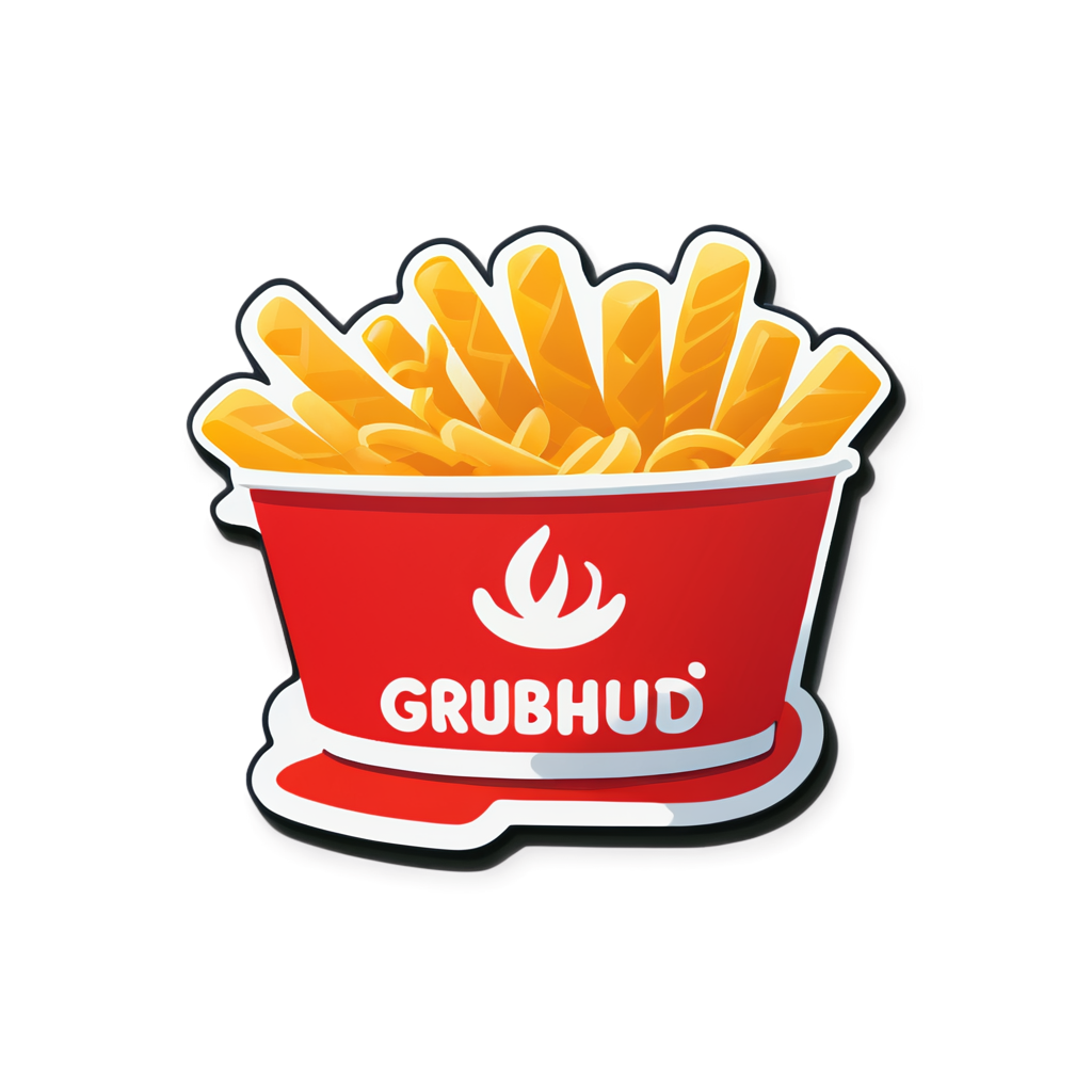 Grubhub Sticker Collection