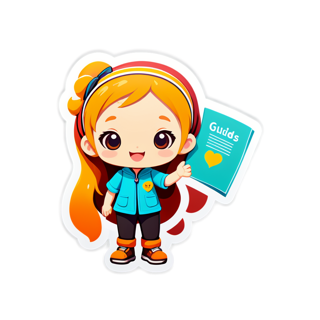 Cute Guides Sticker