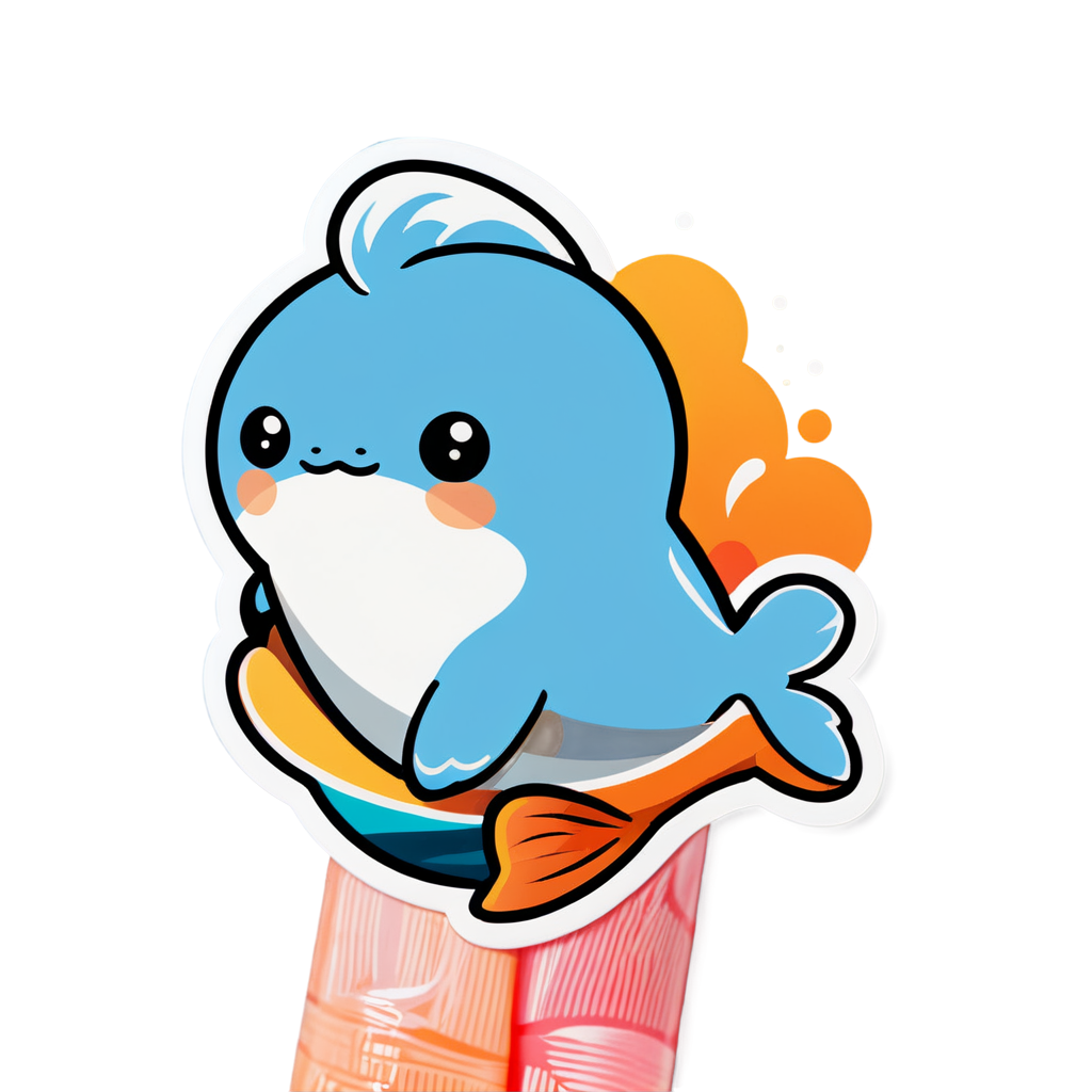 Cute Gulf Sticker