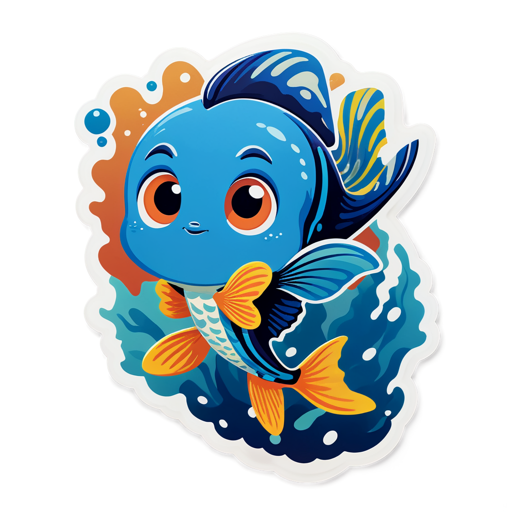 Guppies Sticker Collection