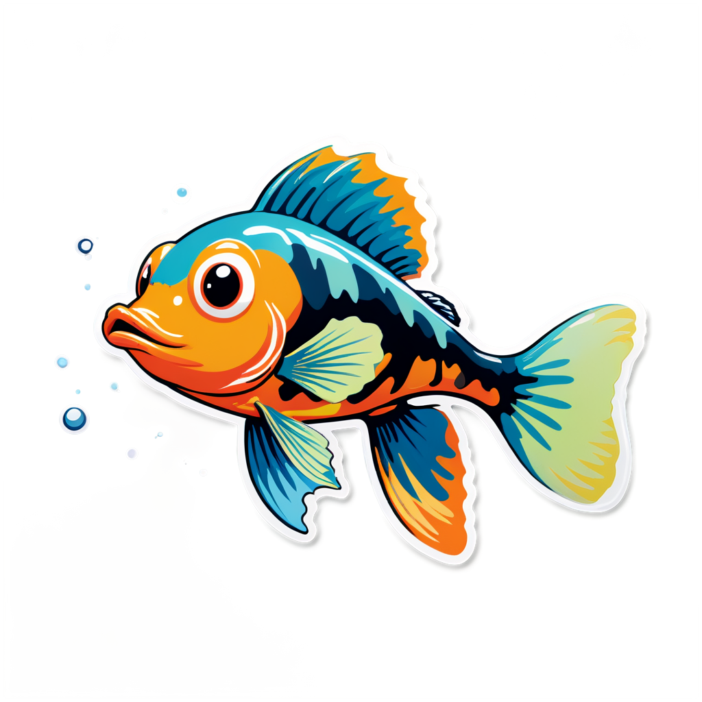 Guppies Sticker Collection