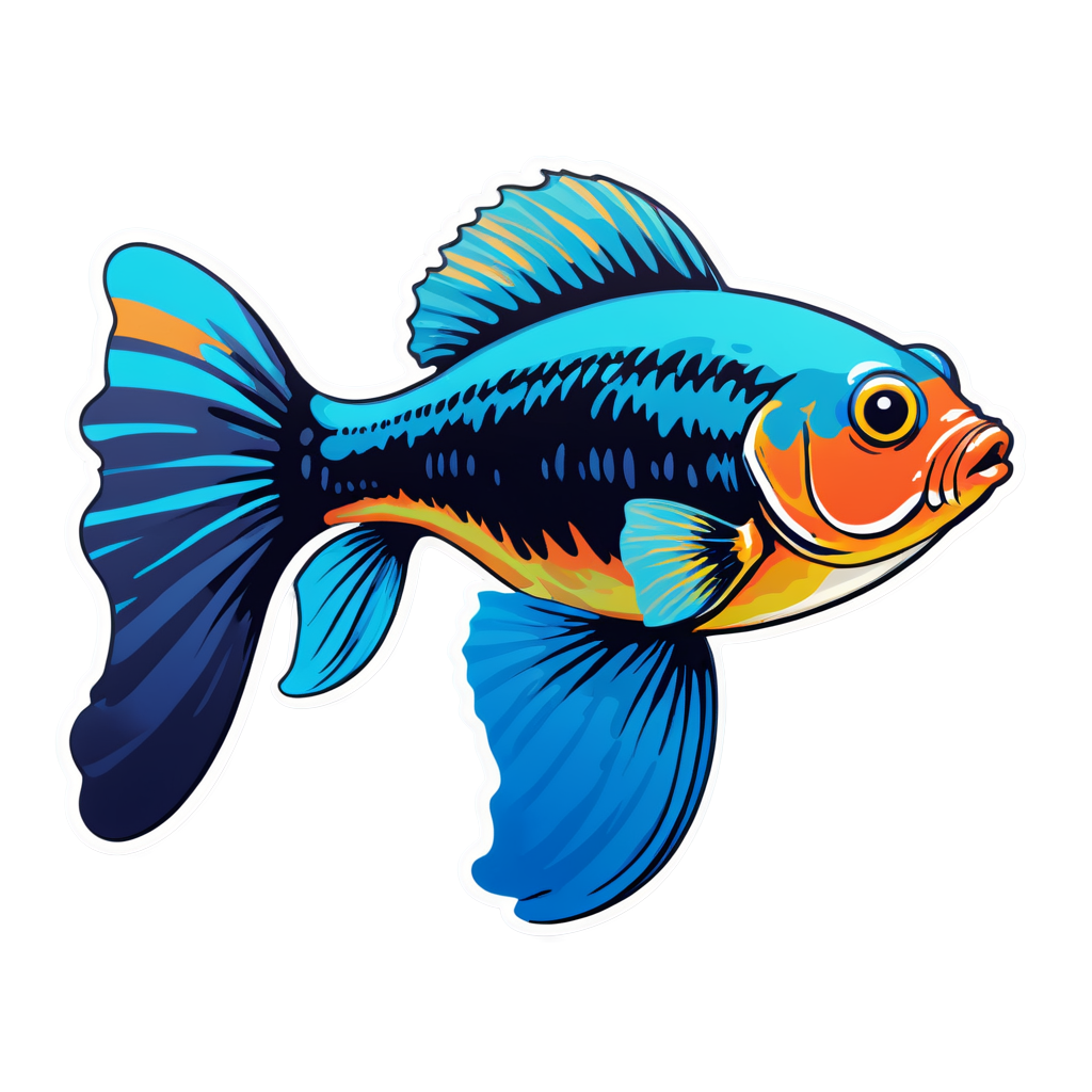 Guppies Sticker Collection