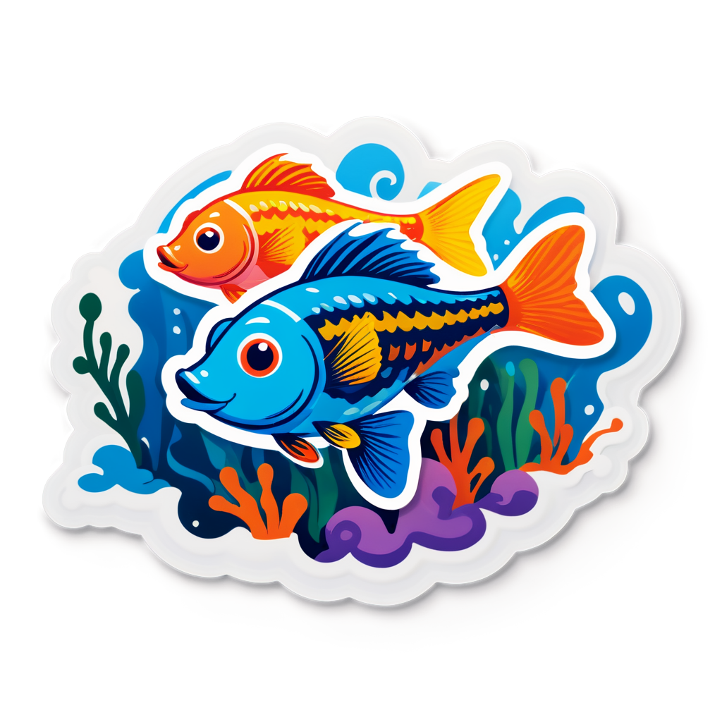 Guppies Sticker Kit