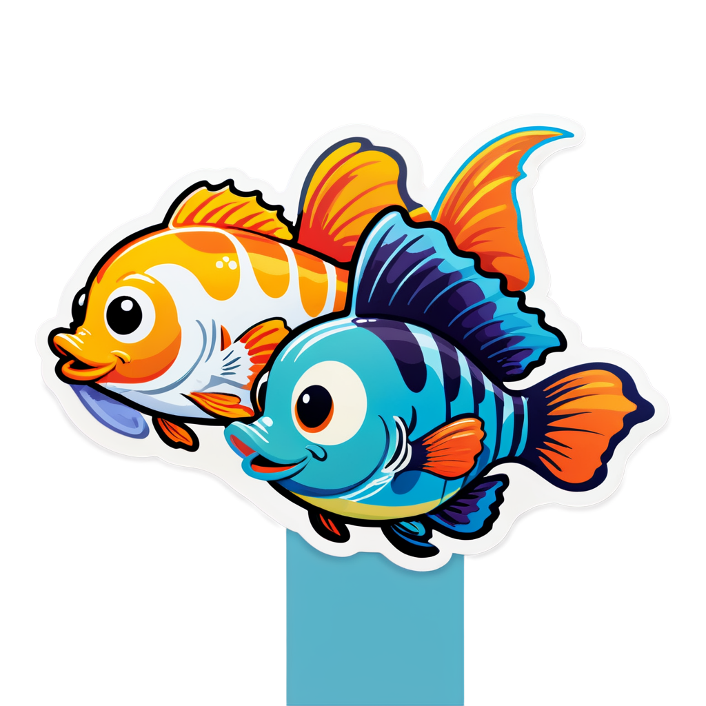 Guppies Sticker Kit