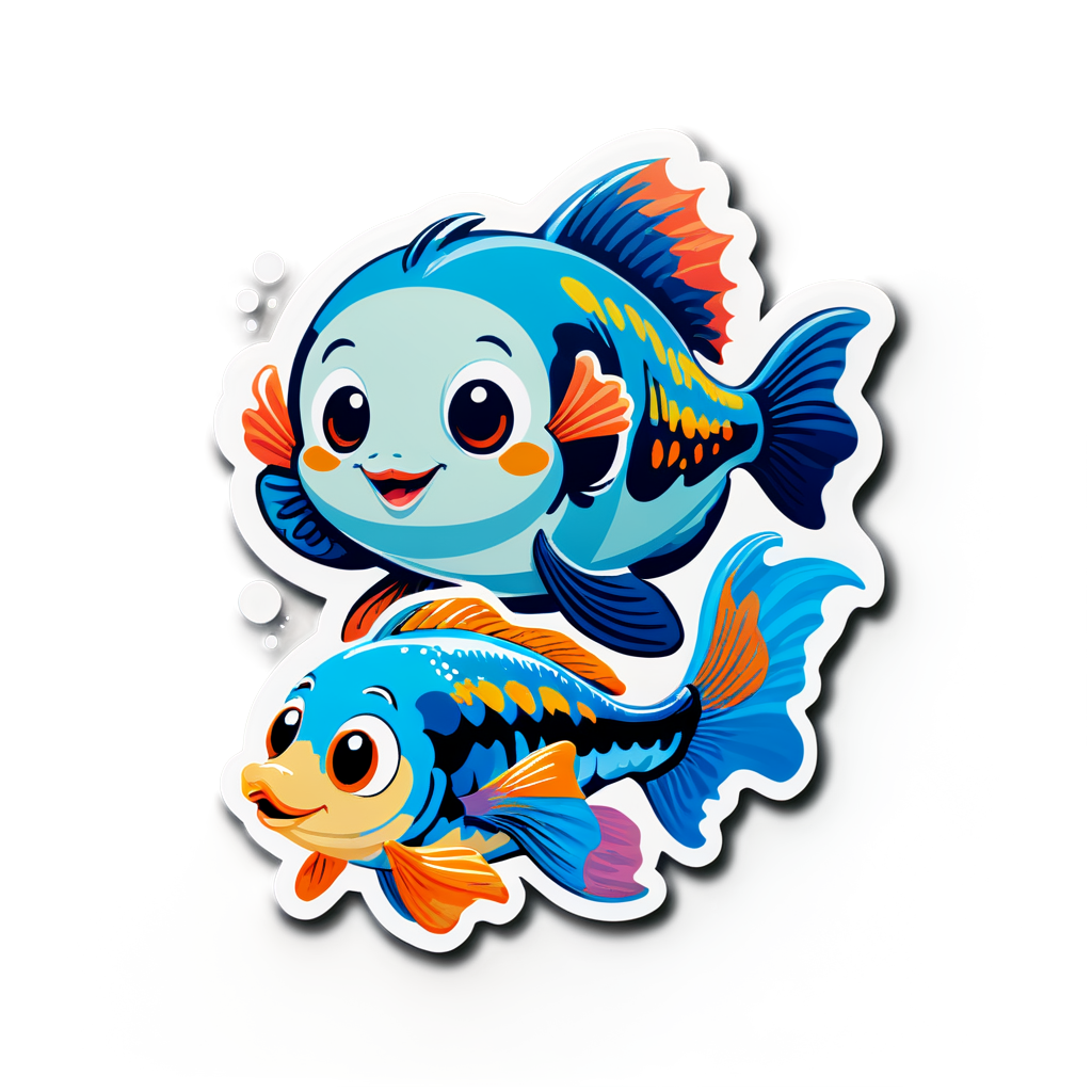 Guppies Sticker Ideas