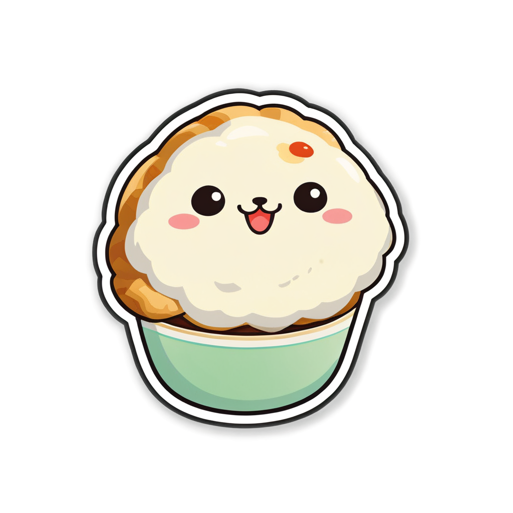 Cute Gyoza Sticker