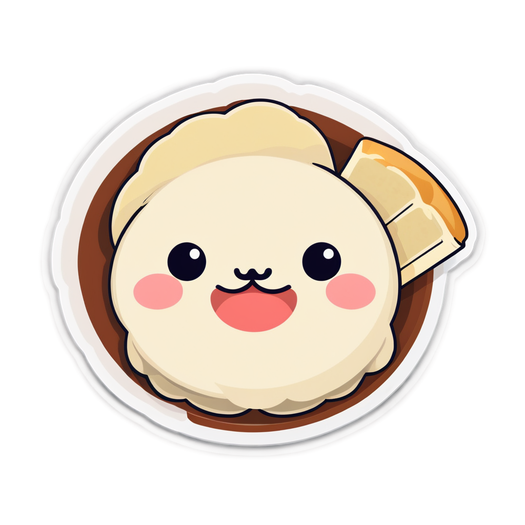 Cute Gyoza Sticker