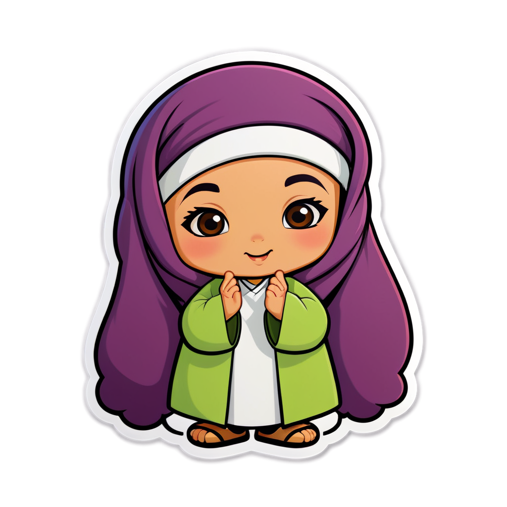 Cute Habibi Sticker