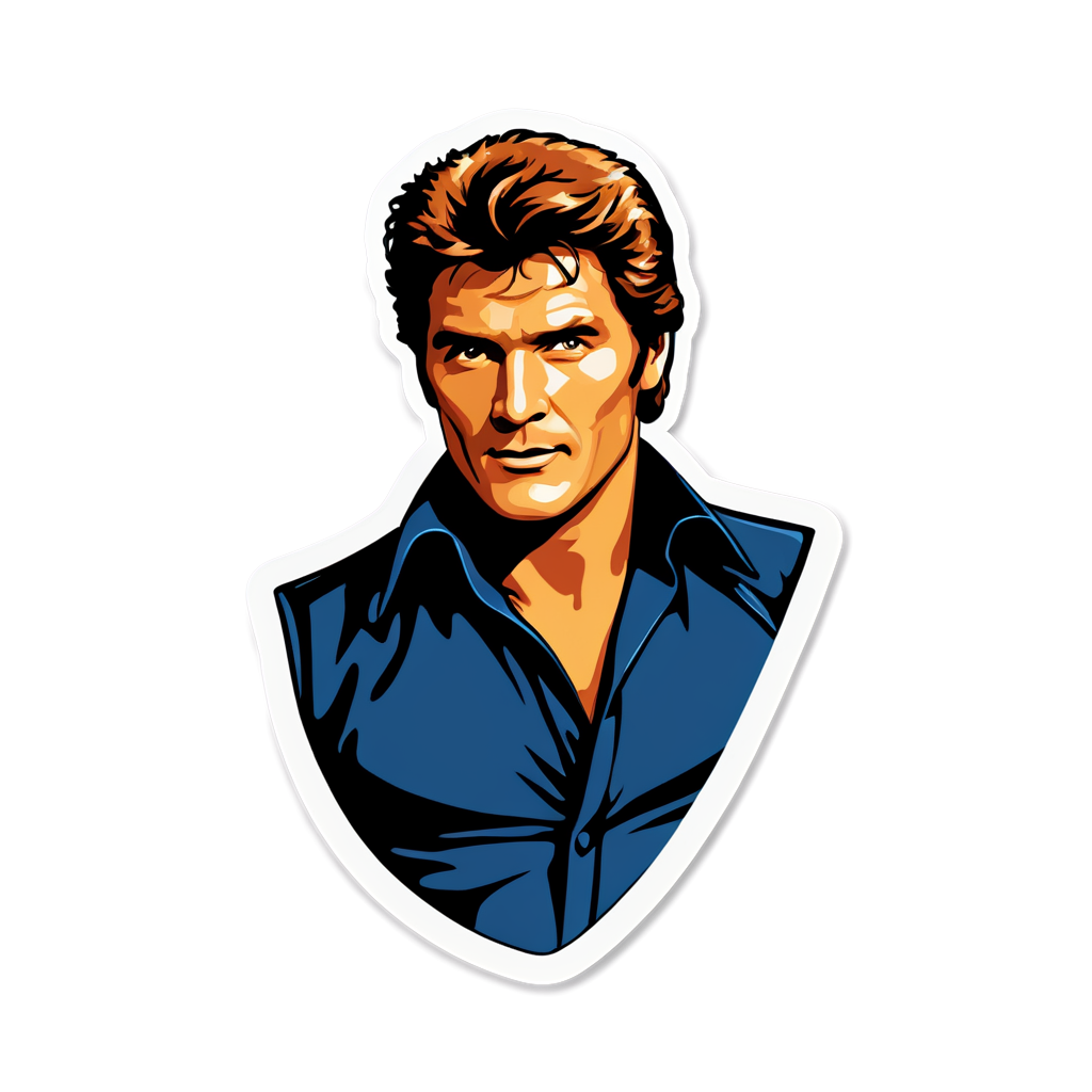 Hasselhoff Sticker Collection